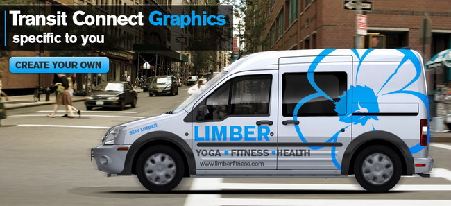 Ford Transit Connect Graphic