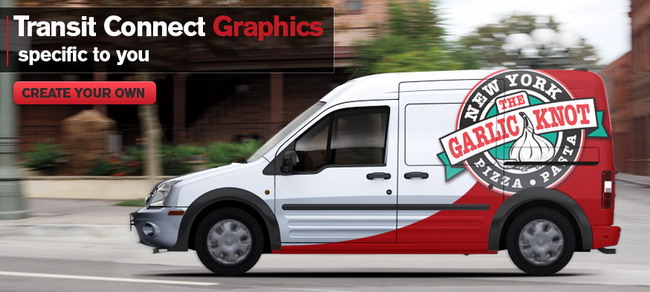 Ford Transit Connect Graphic