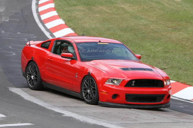 Ford Shelby GT500 был замечен на Nurburgring