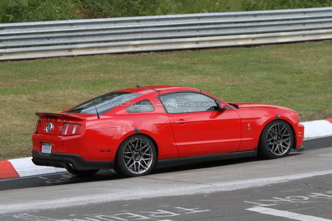Ford Shelby GT500 был замечен на Nurburgring