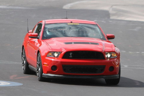 Ford Shelby GT500 был замечен на Nurburgring