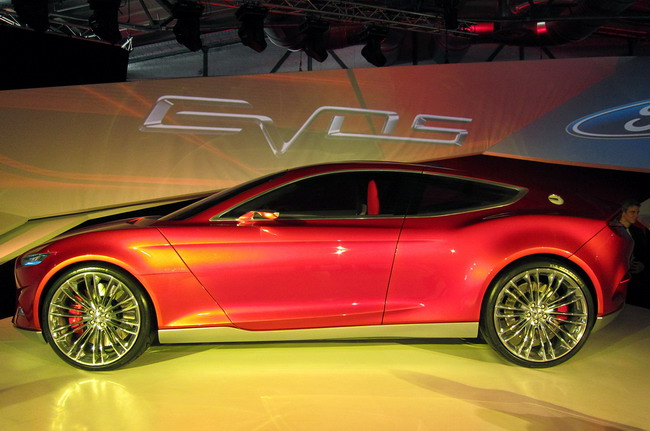 Ford Evos Concept Live Photos