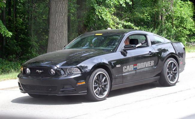 Ford Mustang 2015 проходит испытания подвески
