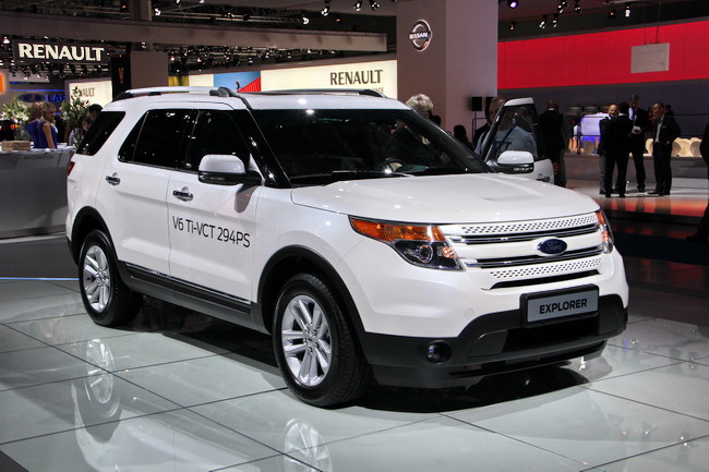  2012:  Ford Explorer   Ford Ranger