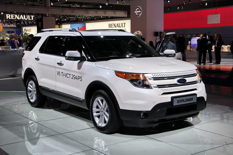  2012:  Ford Explorer   Ford Ranger