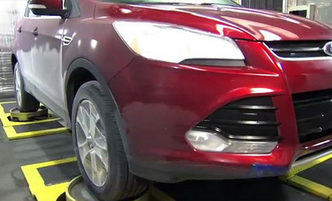 Ford Escape протестировали в портативной камере