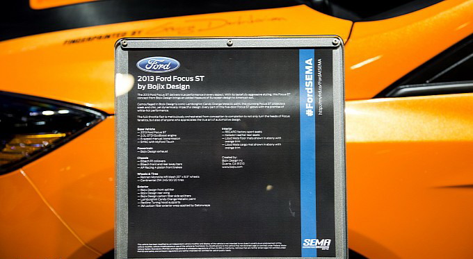 SEMA 2012: Ford Focus ST от Bojix Design
