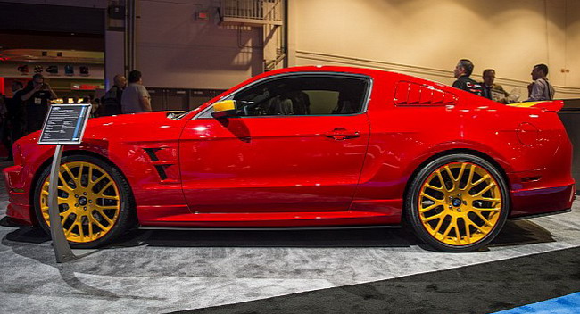 SEMA 2012: Ford Mustang "Boy Racer"  3dCarbon