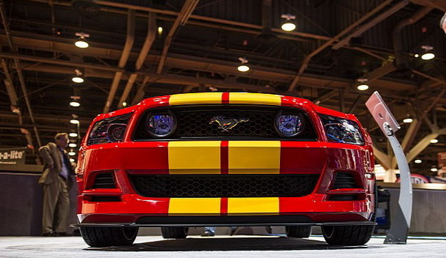 SEMA 2012: Ford Mustang "Boy Racer"  3dCarbon