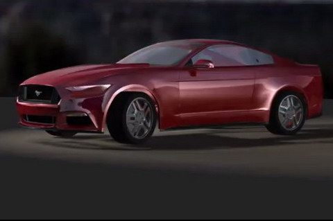 2015 Ford Mustang  3D