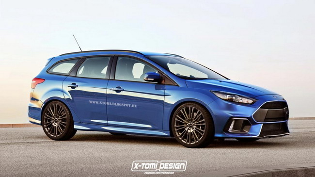 Рендер Ford Focus RS Wagon