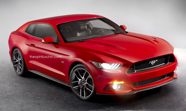 Рендер Ford Mustang GT хэтчбек
