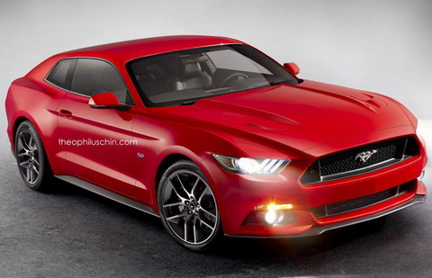 Рендер Ford Mustang GT хэтчбек
