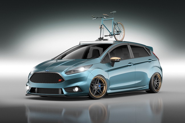 Форд представит две модифицированных Fiesta ST на SEMA