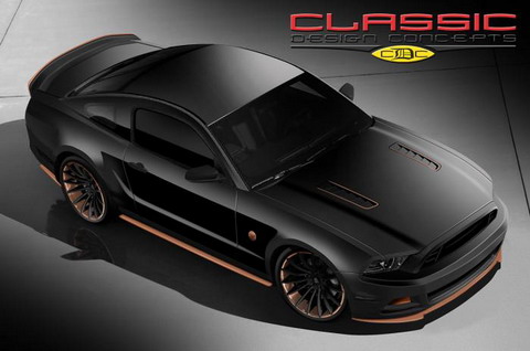 Классический дизайн Bad Penny Mustang для SEMA